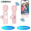 Kebidu Wireless Lavalier Mic - Crystal Clear Audio