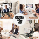 4K Autofocus Webcam - Crisp Clear Video Calls