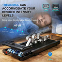 Under Desk Treadmill 2.5 HP Walking Pad With 6 Percent Incline