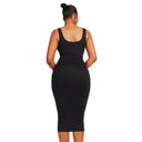 Seamless U Backless Bodysuit Dress for Women Tummy Control