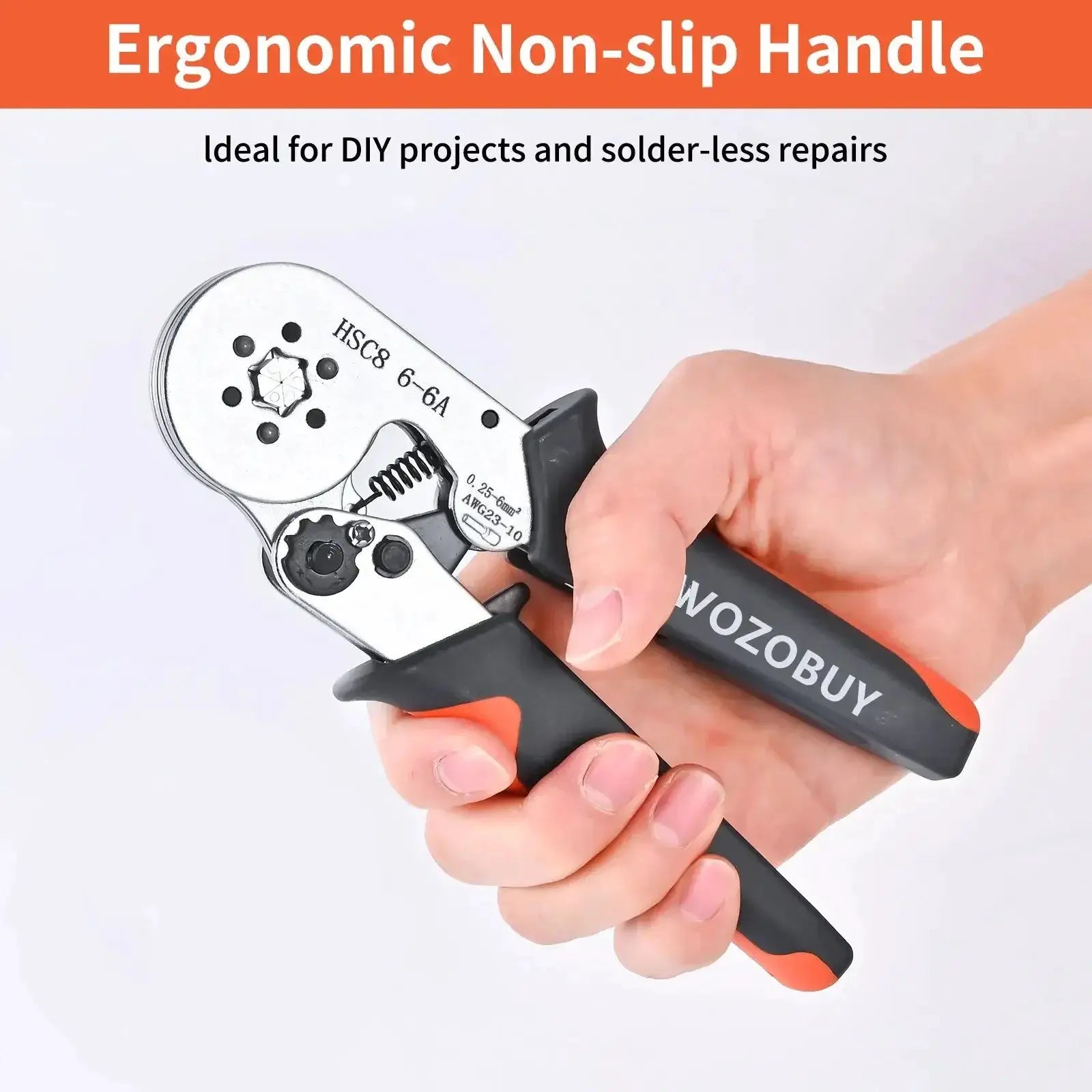Ferrule Sleeves Terminal Crimping Tool Mini Pliers HSC8 - OurLum.com