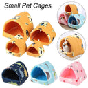 Cozy Mini Pet Nest: Winter Warm Guinea Pig House and Bed