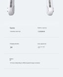 1PC Fan Long Endurance Mini Neck Portable Bladeless Fan