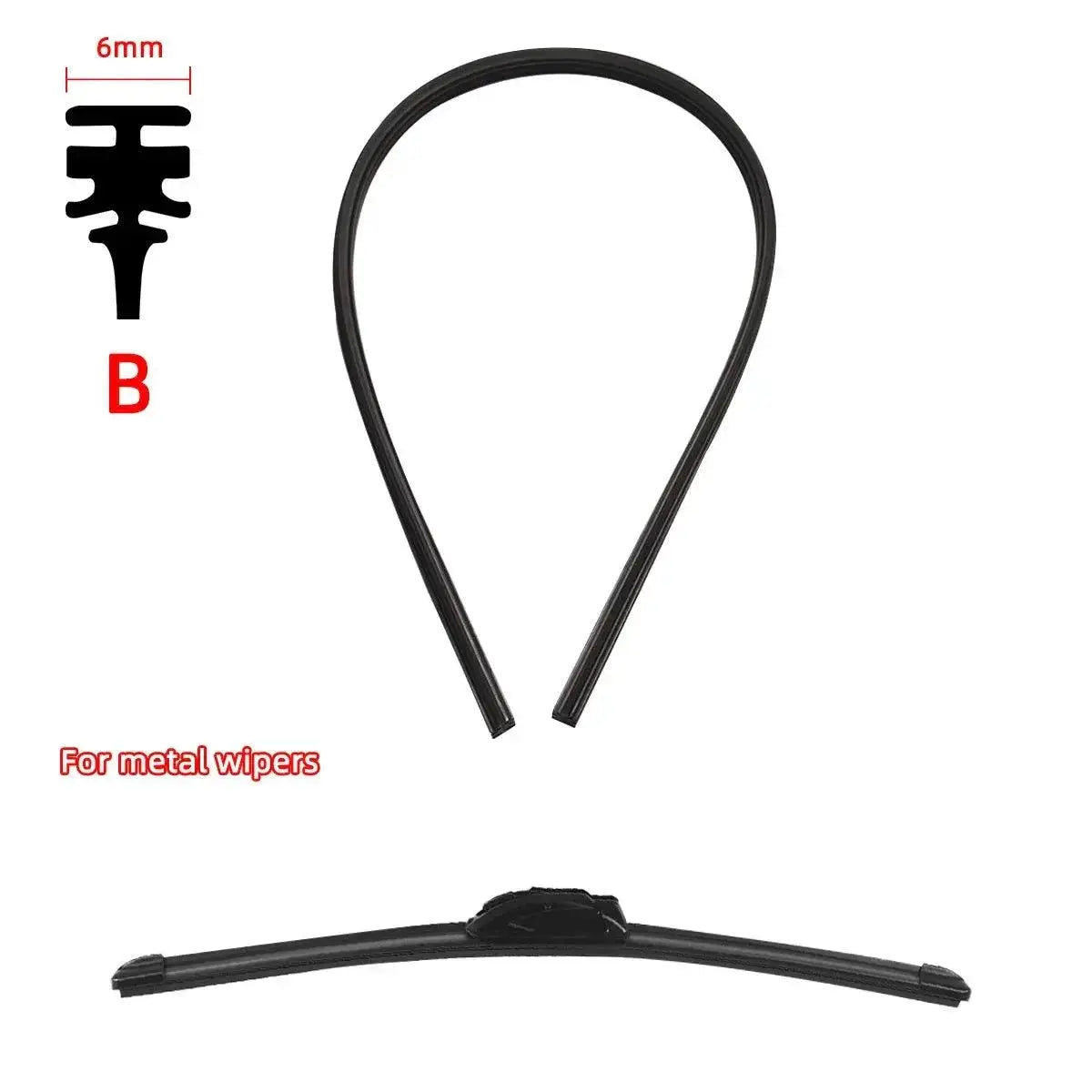 Car Wiper Blade Refills All Season Replacement Kit