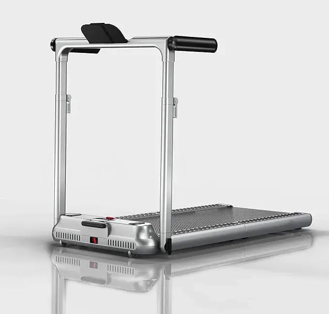 Portable Home Use Walkingpad Machine Electric Motor Treadmill 120kg Max User Weight Foldable ABS LCD LED Display Wireless Heart