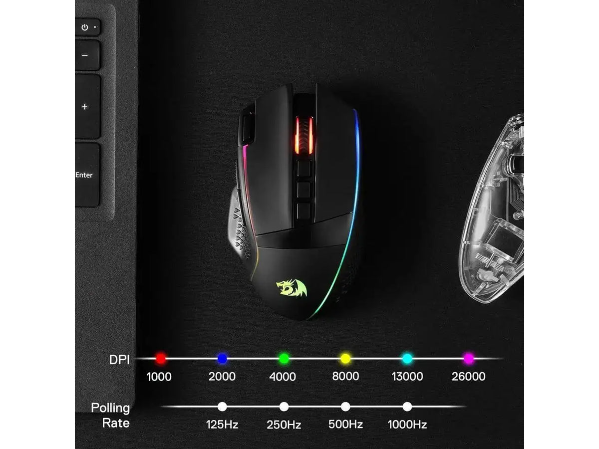 Redragon Wireless Gaming Mouse RGB — product view 5