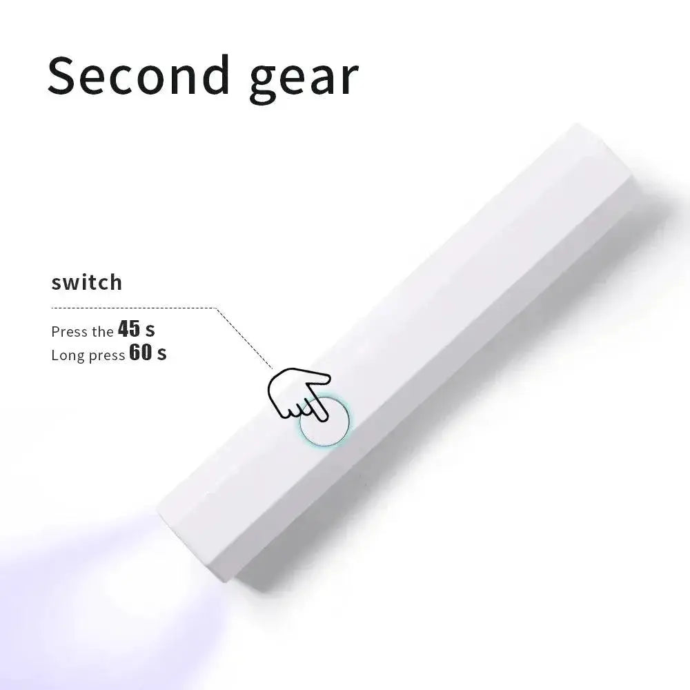 UV LED Nail Dryer Portable Gel Polish Pen Professional
