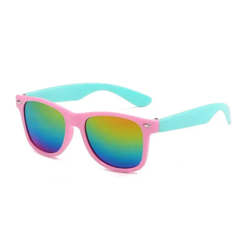 Flexible UV Protection Kids Sunglasses For Summer Fun