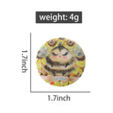 Animal Friends Button Brooch Jewelry Accessories Trendy Unique