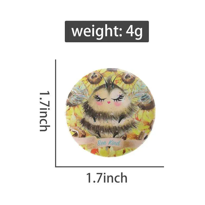 Animal Friends Button Brooch Jewelry Trendy Unique