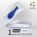 Height-Enhancing Arch Support Insoles for Comfort Boost