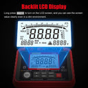 TS58 Digital Insulation Resistance Tester Megohmmeter 1000V 0.1MΩ-20GΩ AC DC Voltage Meter with DAR PI Data Storage Backlight