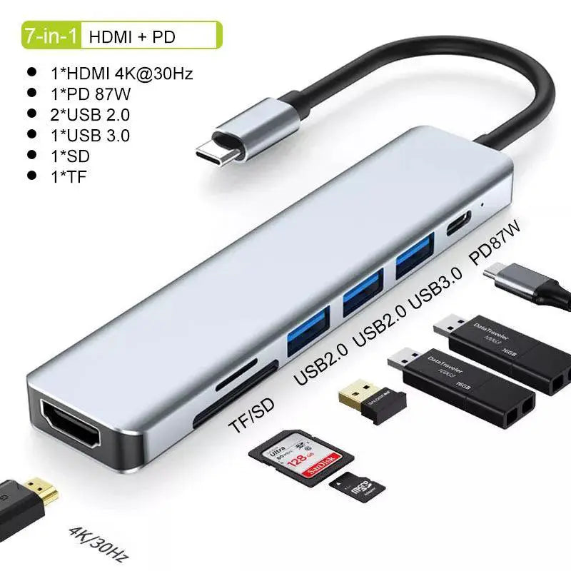 Usb C Hdmi Thunderbolt Dock 8 In 1 Hub Accessory Pro