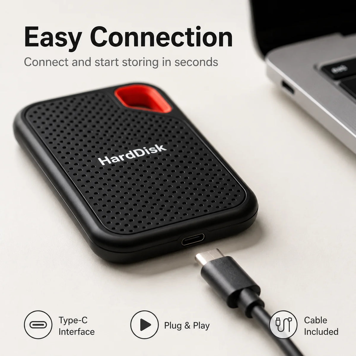 USB Laptop External SSD