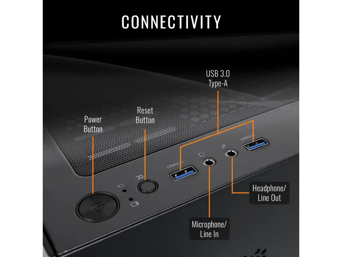 Thermaltake LCGS NE Gaming Desktop (Intel Core , ToughRam — product view 5