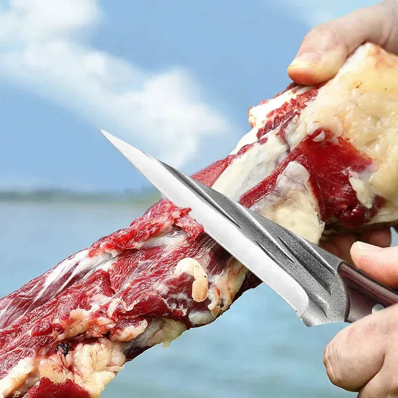 Professional High Carbon Clad Steel Chef Cleaver Knife