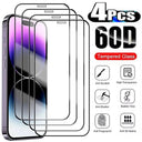 iPhone Tempered Glass Screen Protectors Ultimate 4-Pack