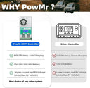 PowMr Mppt 60A Solar Charge Controller