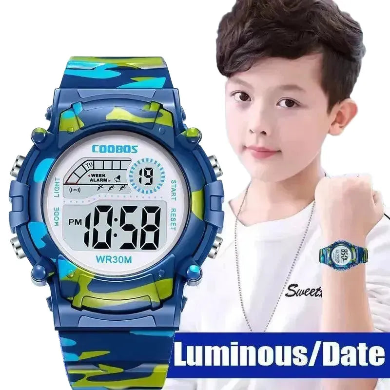 Kids Alarm Watch for Night Reading — product view 1