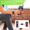 Portable USB Rechargeable Juicer 700ml Smoothie Blender Outdoor On The Go