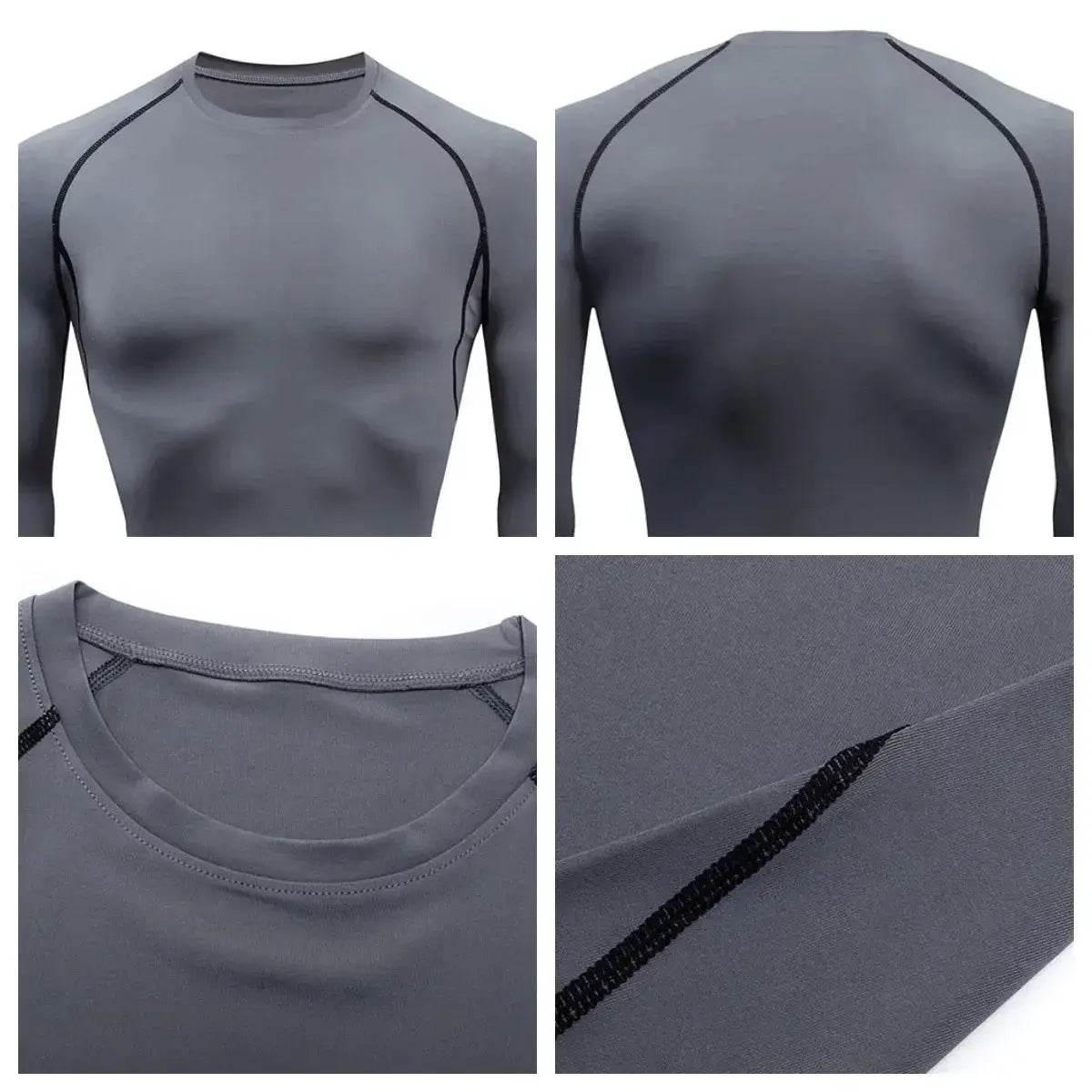 Men's High Performance Compression MMA Fitness T Shirt