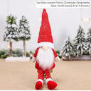 Charming Faceless Gnome Doll - Unique Christmas Decor