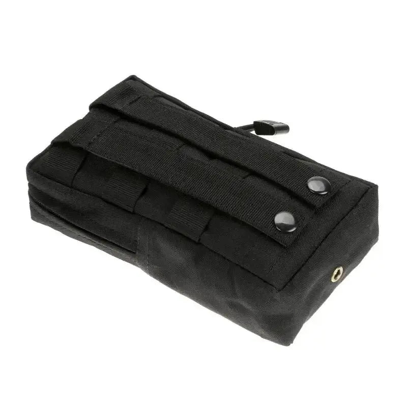 Outdoor Tactical Molle Waist Bag 1000D Oxford Black