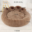 Pet Dog Sofa Beds for Small Dogs Warm Accessories Plush Bed