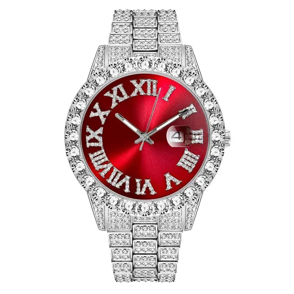 Diamond Watch for Men with Bling Glow — product view 10