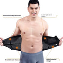 Men's Breathable Adjustable Waist Trainer for Optimal Control