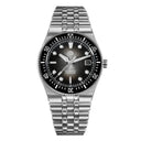 San Martin 40mm Enamel Spiral Dial Integrated Bracelet Men Diver Watch Miyota 9015 Automatic Mechanical Waterproof 200m SN0148