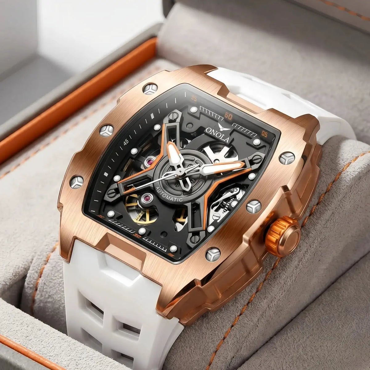 Onola Automatic Men Silicone Watch — product image 2