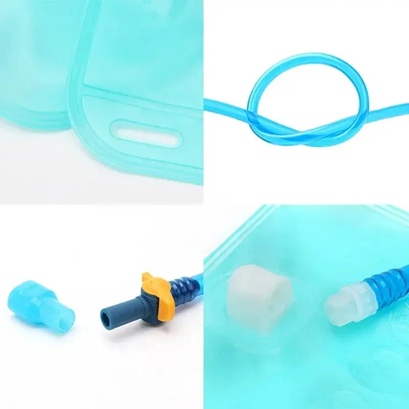 2L Portable Hydration Bladder With Drinking Tube for Cycling