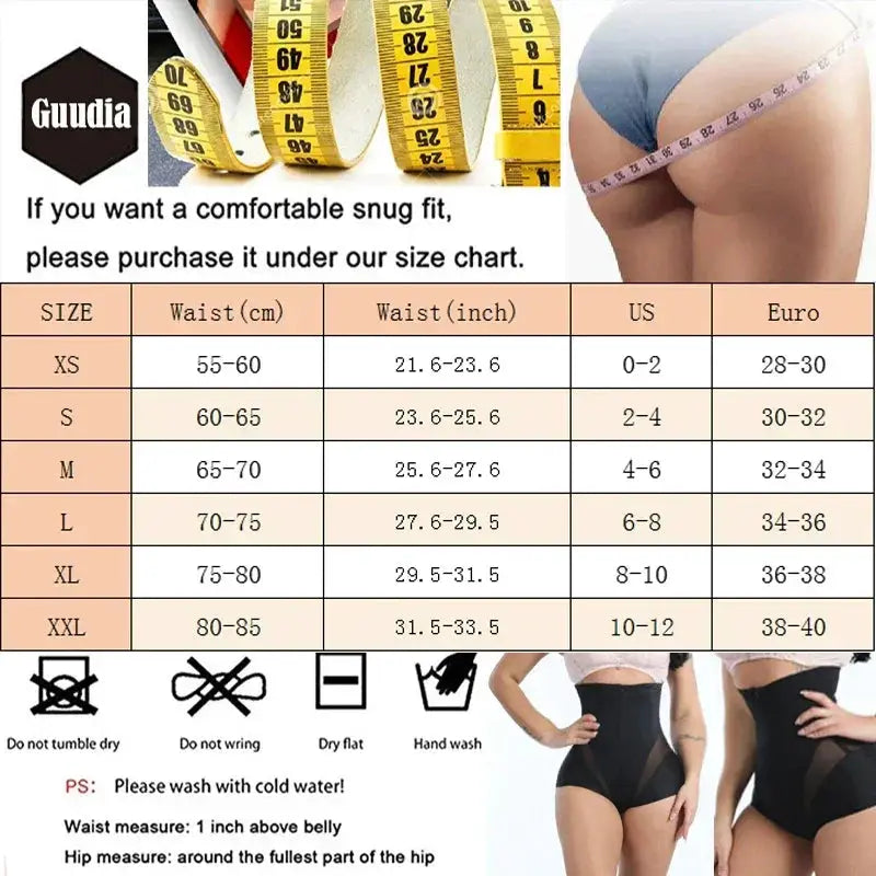 High Waist Tummy Control Shaper Sexy Shaping Briefs