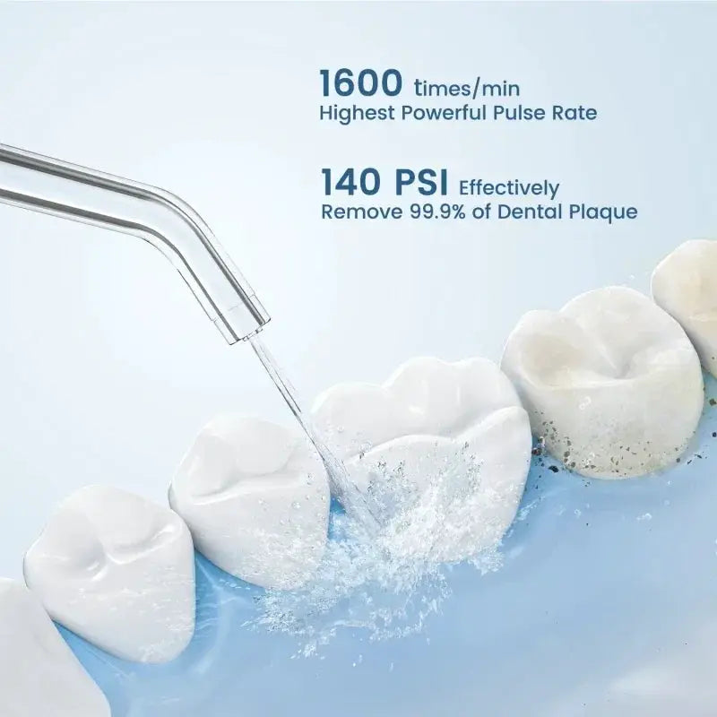 Oralneed Portable Oral Irrigator IPX7 Water Jet Flosser
