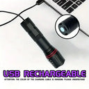 Zoomable UV Flashlight - Rechargeable Pet Detector