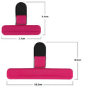 Large Plastic Chip Bag Clips Assorted Sizes Tight Seal for Coffee Bread Bags