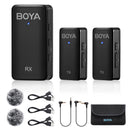Boya Bywmics5 Wireless Lavalier Microphone Kit For Iphone Android Youtube Vlogging