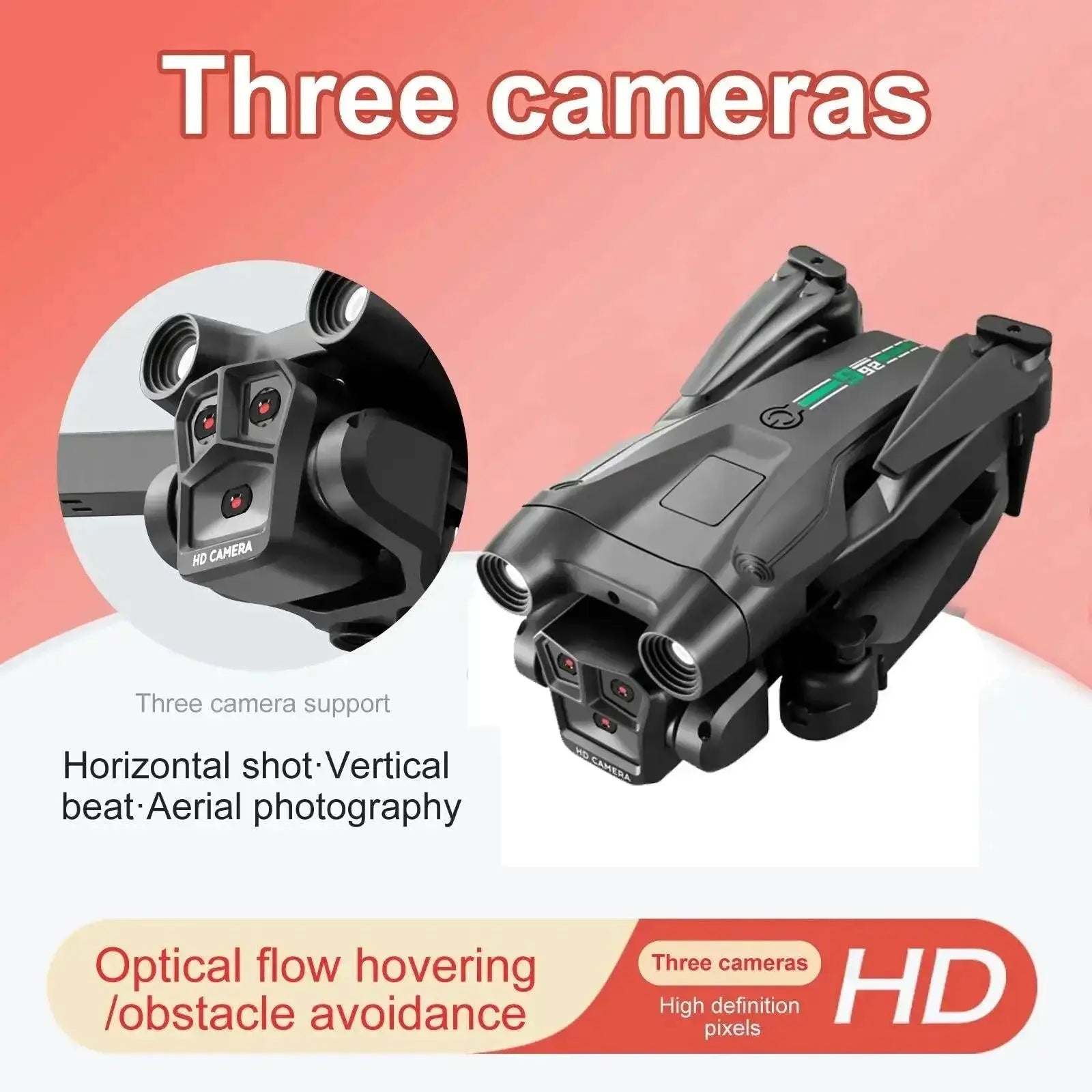 Foldable Mini RC Drone With 4K Camera And WiFi Control