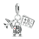 Sterling Silver Charm Pendant Bead