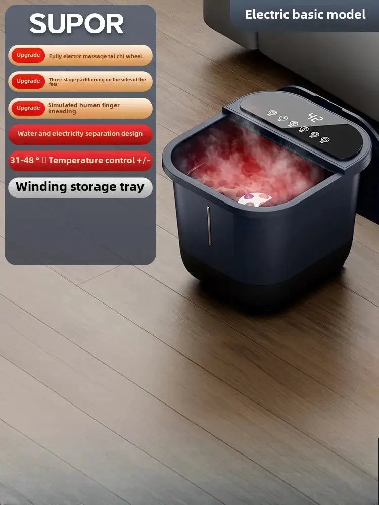 Fully Automatic Constant Temp Massage Foot Soaking Bucket
