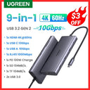 UGREEN 9-in-1 USB C Hub with 4K HDMI Fast Charging Device