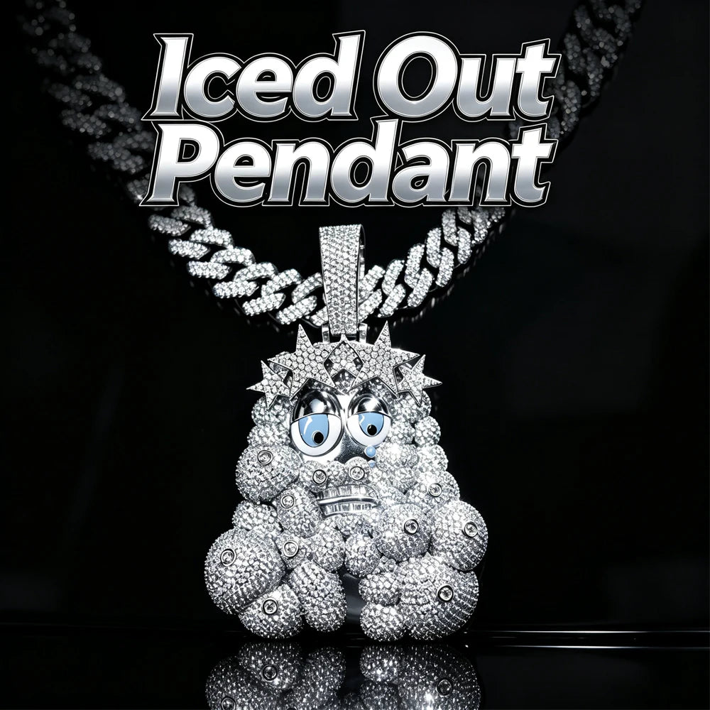 Iced Out Black Jesus K