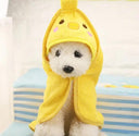 Pet Bathrobe Hoodies Soft Absorbent Drying Towel for Pets