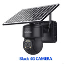 SHIWOJIA 4G SIM Solar Camera WIFI 6W Dual Lens 12X ZOOM