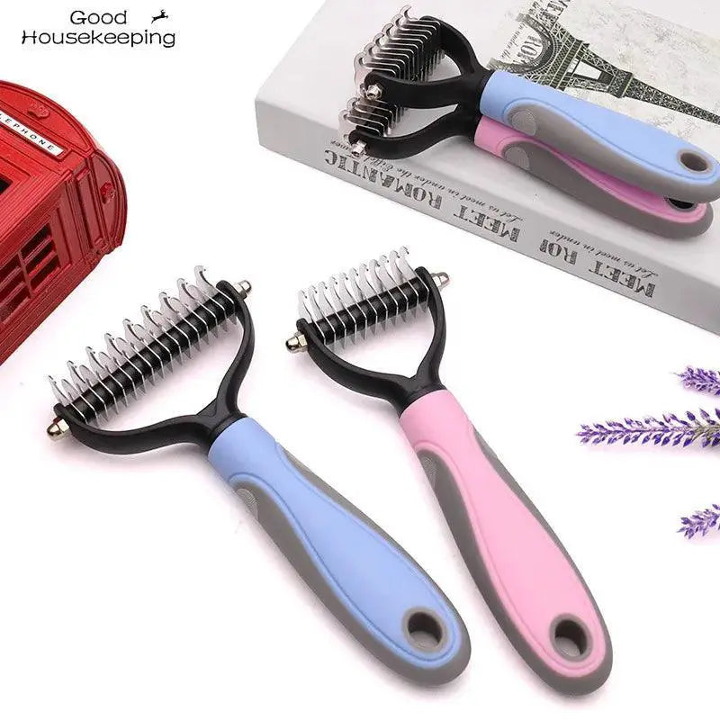 Pet Grooming Tool Knot Remover Brush Stainless Steel
