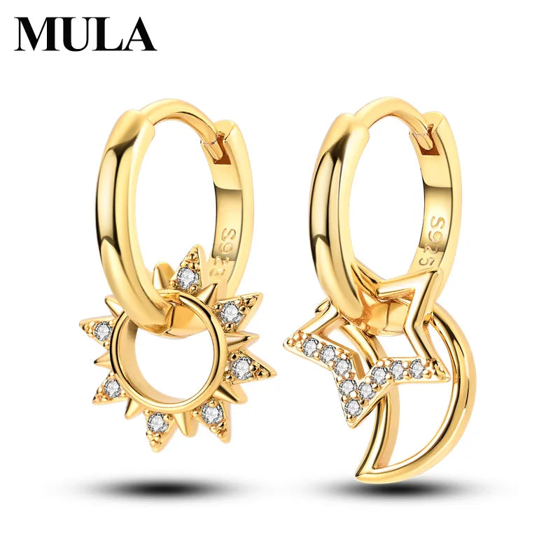 Mula Sterling Silver Golden Sun