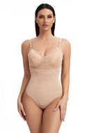Lace Thong Bodysuit Shapewear For Women Seamless Control