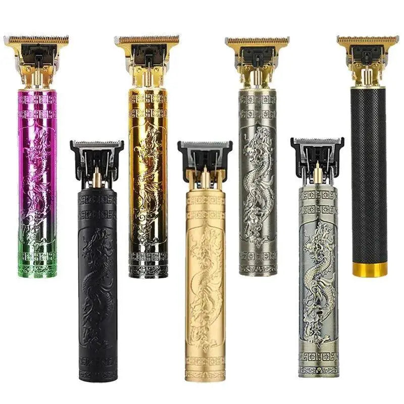 T9 USB Hair Clipper Kit Precision Grooming With Nozzles