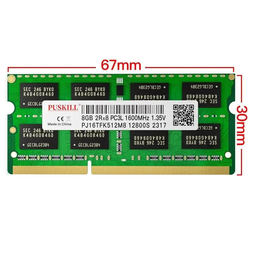 PUSKILL Laptop Memory RGB Lighting Enhanced Performance